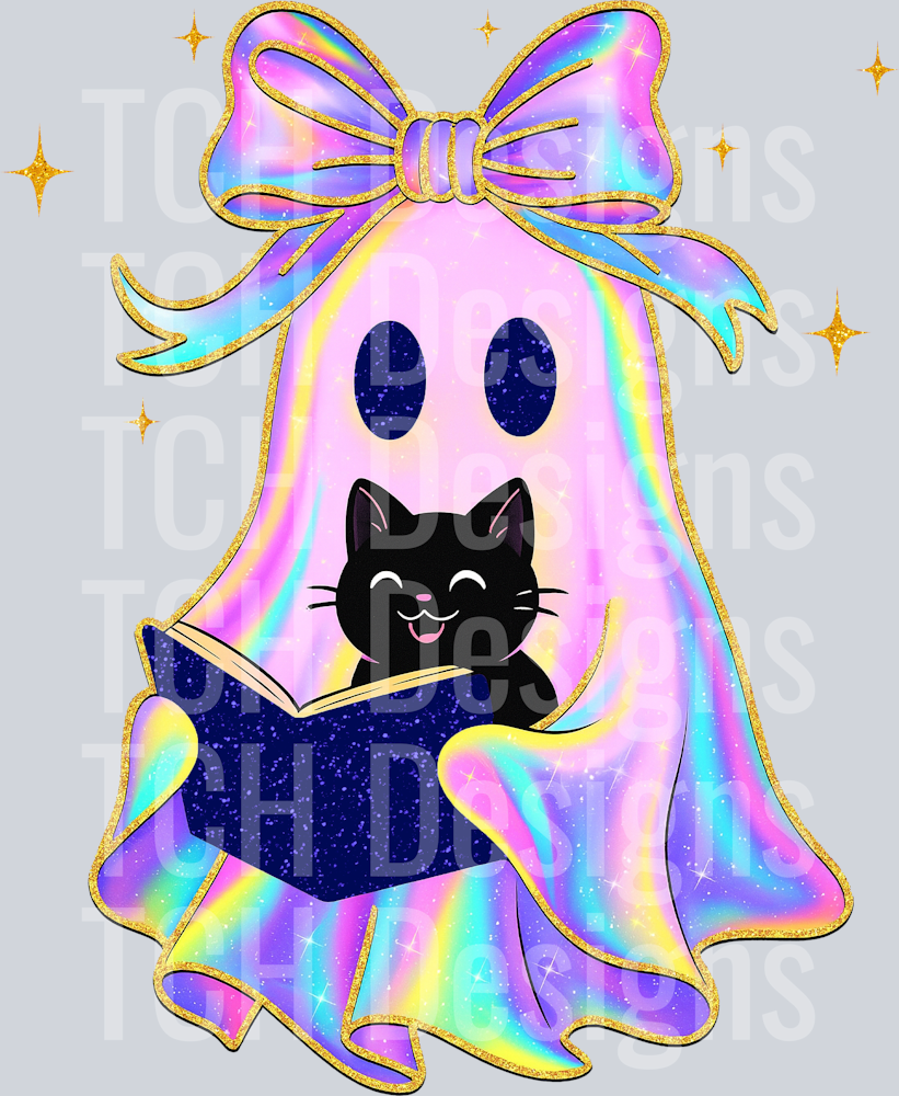 Halloween-Iridescent-Ghost-Bundle-Png-125465750_Iridescent Ghost Book Cat - Copy