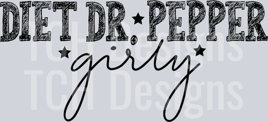 DIET DR PEPPER GIRLY