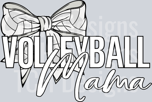 BOW VOLLEYBALL MAMA