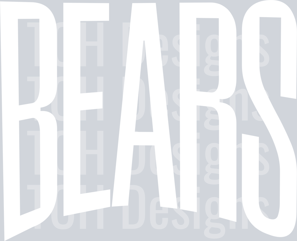 BEARS OVERSIZED WHITE