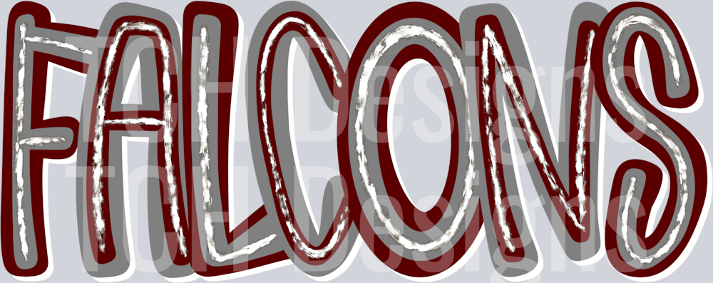 Falcons_Hand_Lettered_Silver_Glitzy