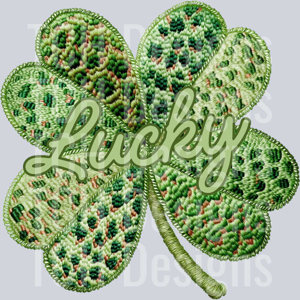 LUCKY LEOPARD CLOVER