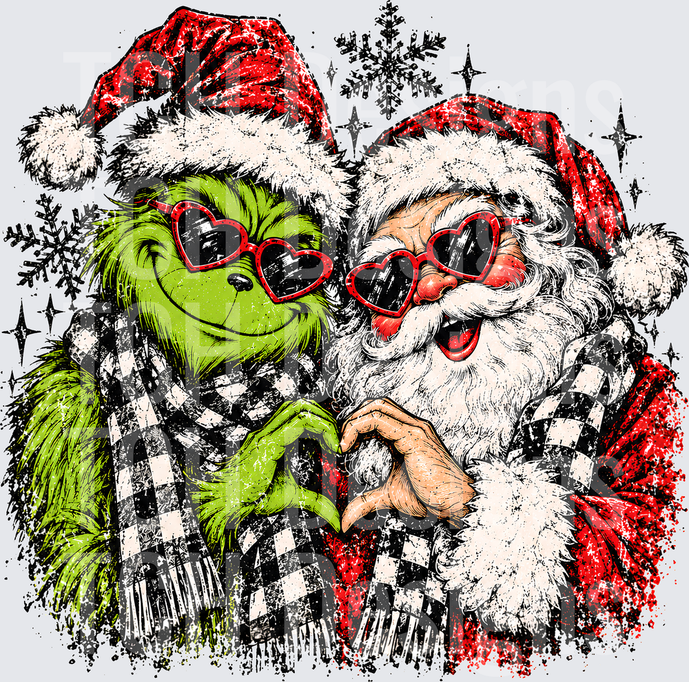 SANTA G HAND HEART LIGHT
