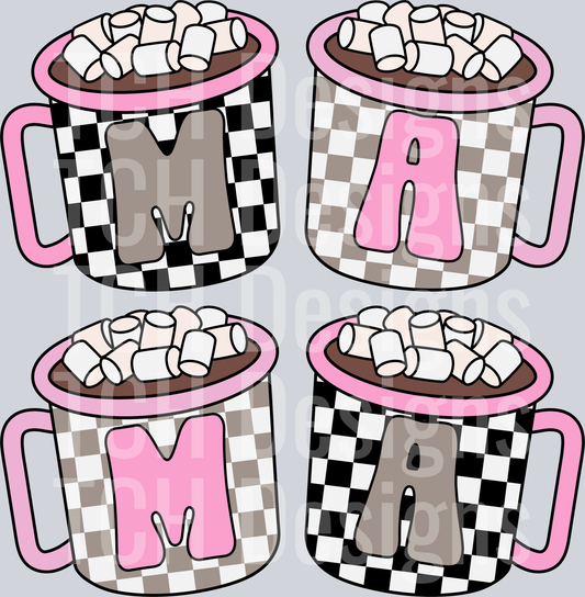 mama-checker-cocoa-pink