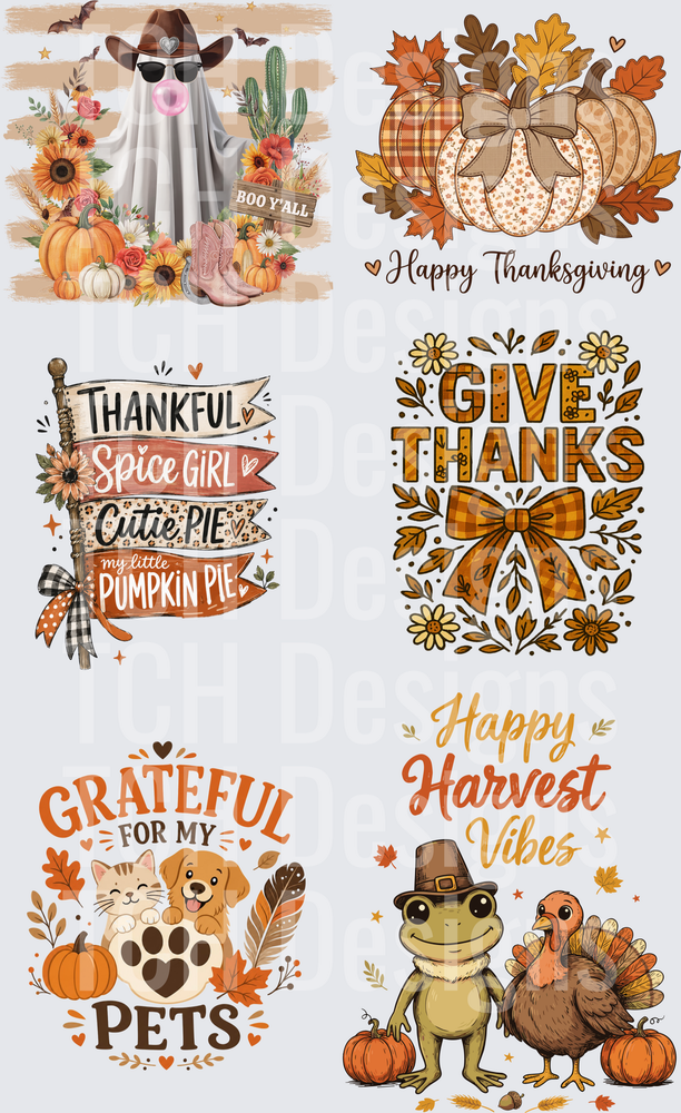 Thanksgiving/Fall Premade 12
