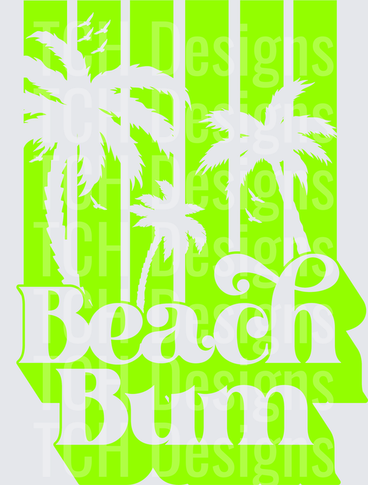BEACH BUM PALM TREES