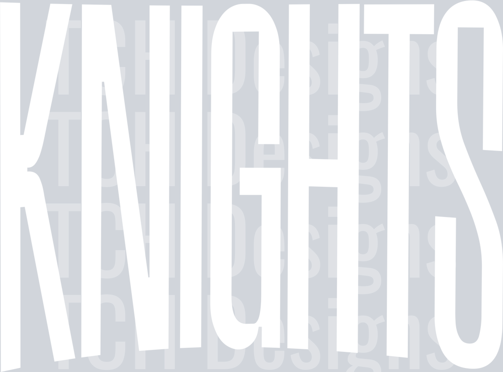 KNIGHTS OVERSIZED WHITE