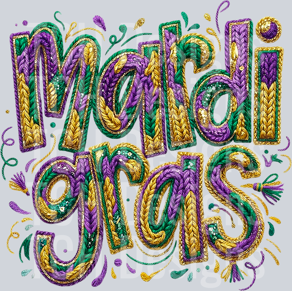 Yarn Mardi Gras Png 2