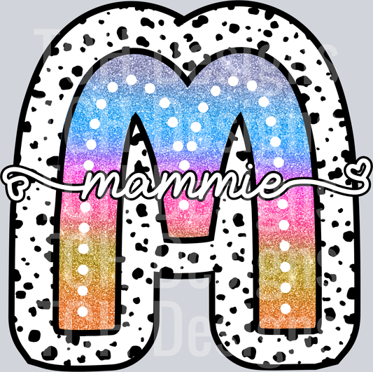 MAMMIE-TIE DYE DOTTIE NAMES
