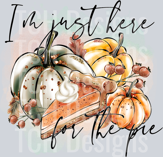 just here for the pie