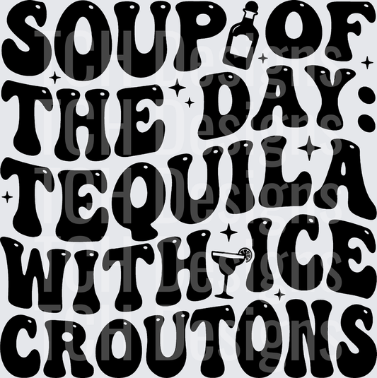 soup of the day tequila ice cubes hwds