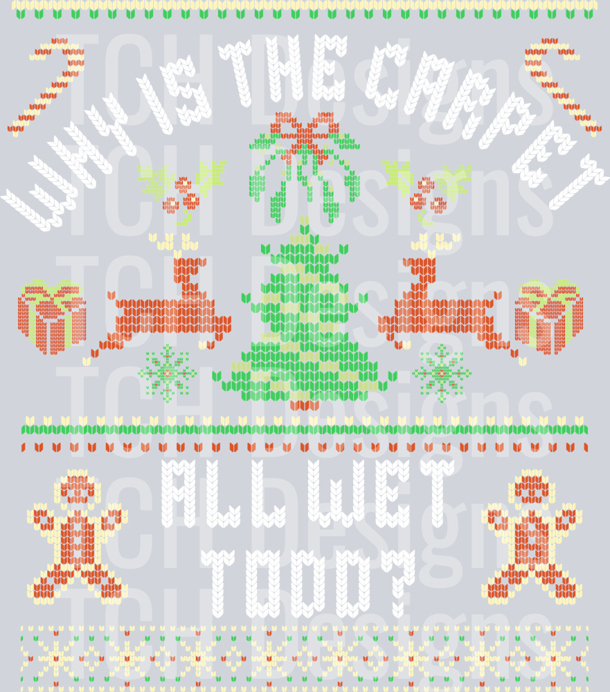 WHY IS THE CARPET ALL WET TODD