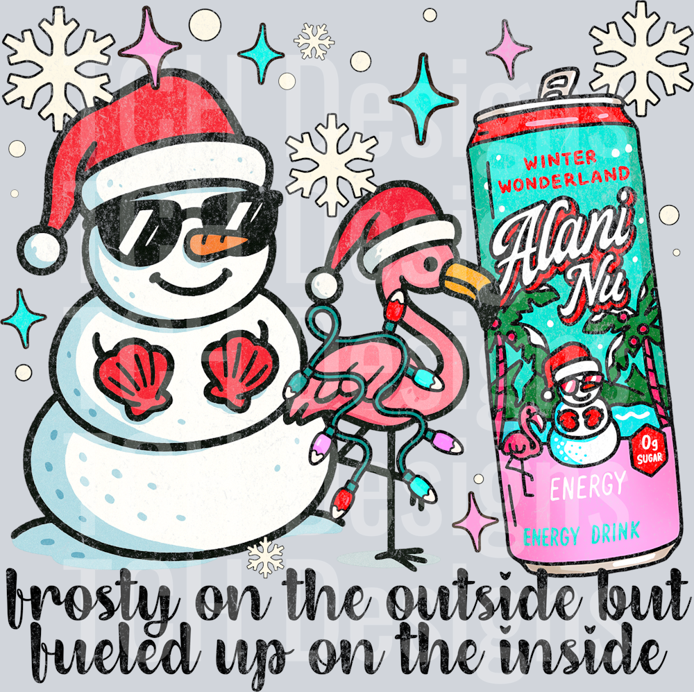 Frosty on the outside winter wonderland