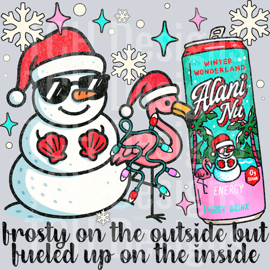 Frosty on the outside winter wonderland