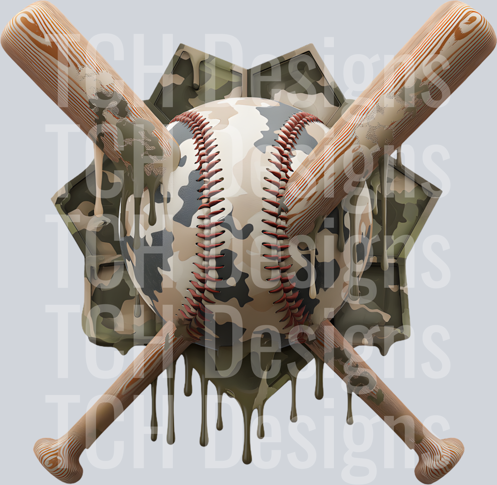 CAMO DRIP BASEBALL