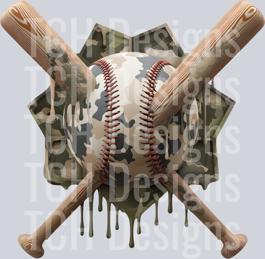 CAMO DRIP BASEBALL