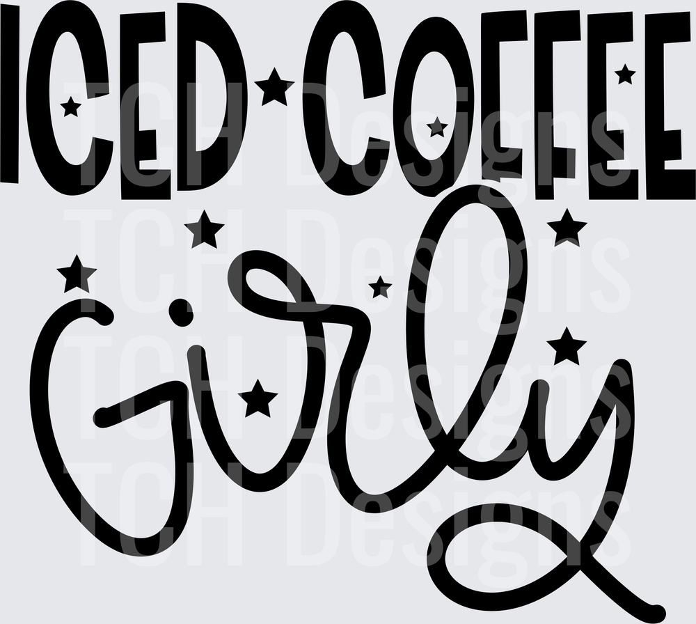 ICED COFFEE GIRLY