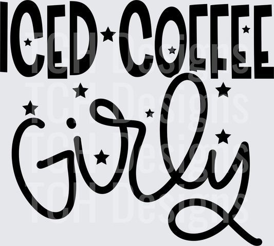 ICED COFFEE GIRLY