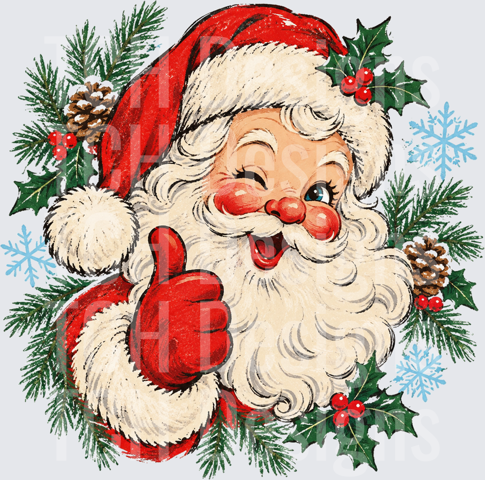 Santa Snowflakes