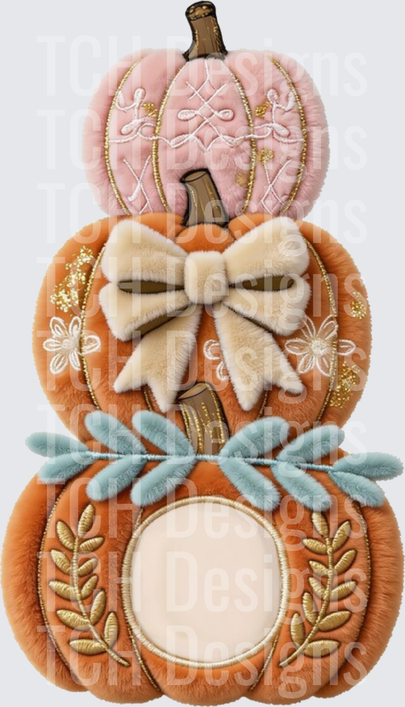 Stacked Pumpkins