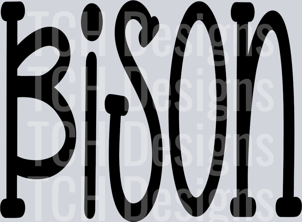 BISON black