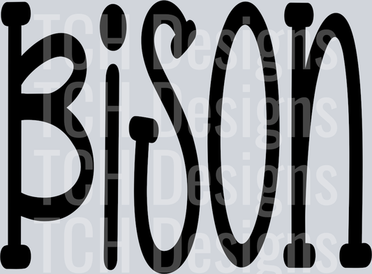 BISON black