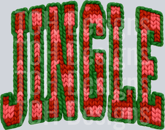 JINGLE CHECKERED FAUX YARN (1)