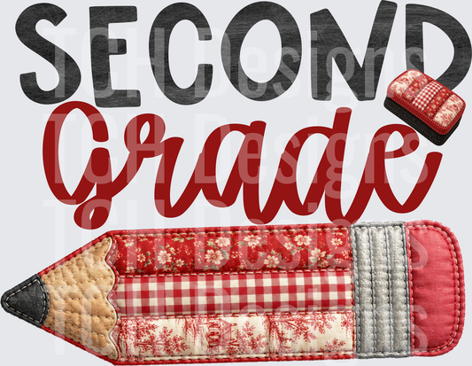 second grade red