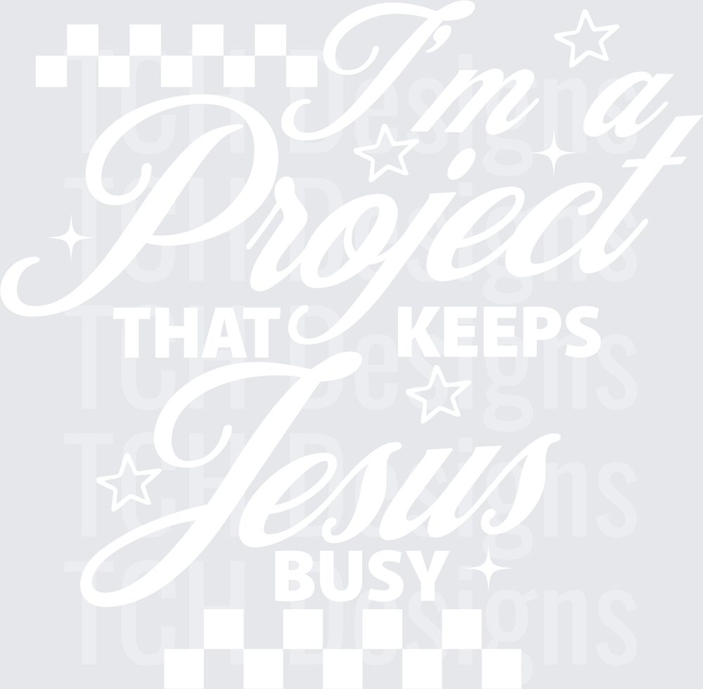 IM A PROJECT white