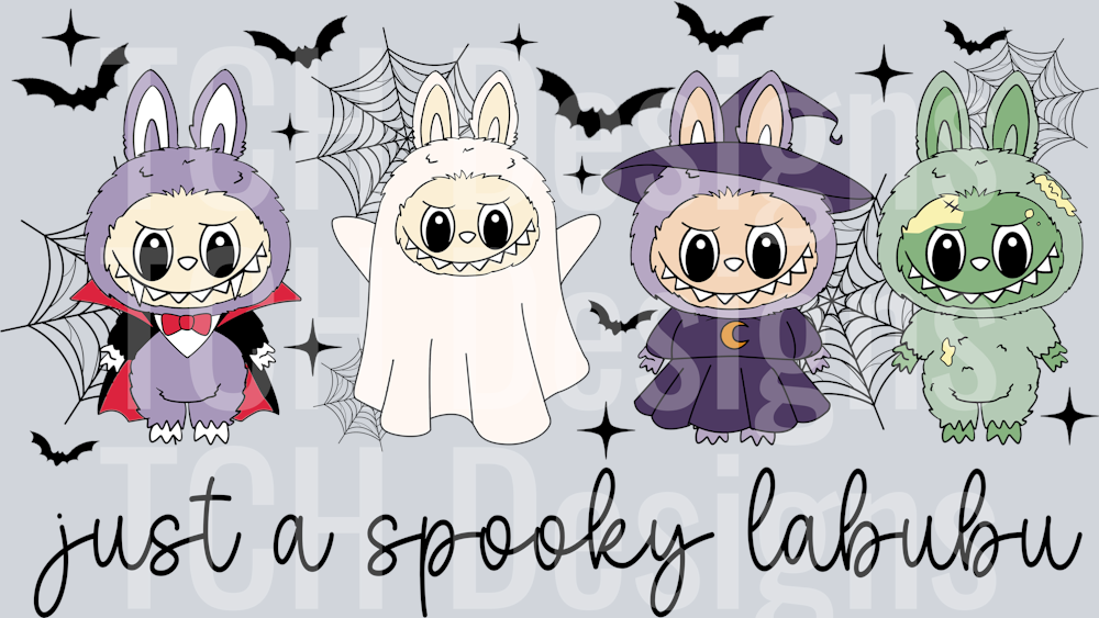 OR 27062025 LAM Just A Spooky Labubu Doll Monster Halloween 2