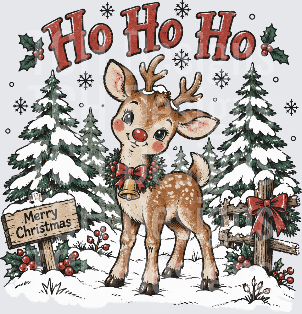 Ho Ho Ho Reindeer