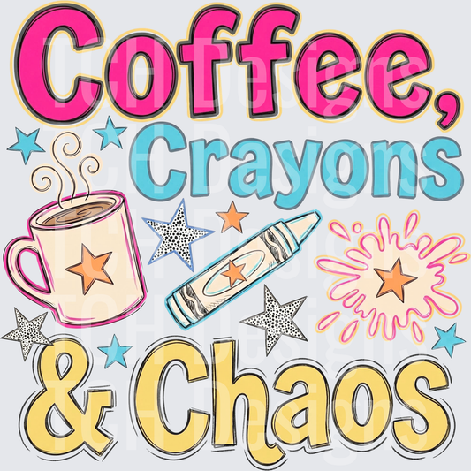 coffee crayons chaos hwds