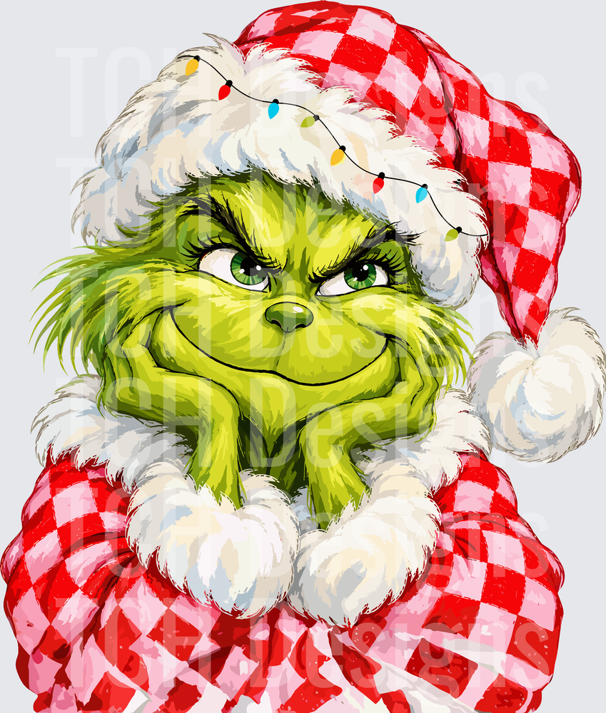 CHECKERED G CHRISTMAS