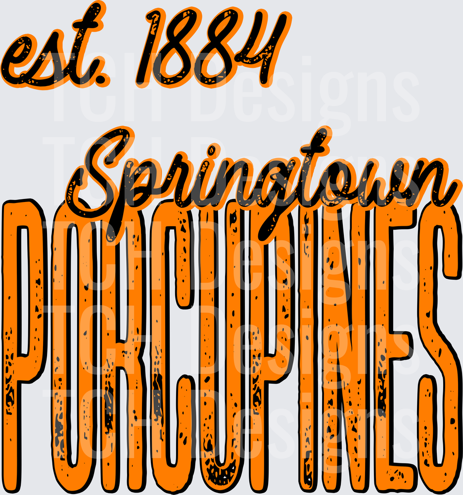 Springtown Porcupines