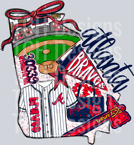 Atlanta Braves navy