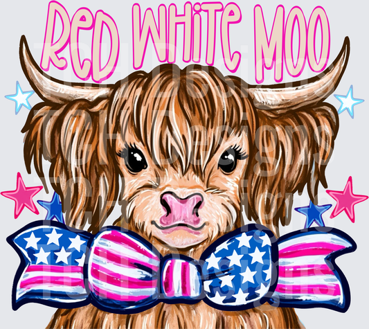 Red white moo