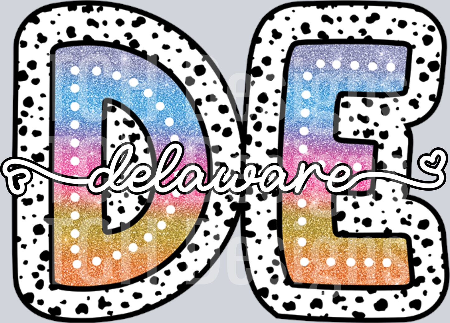 DELAWARE-TIEDYE DOTTIE STATE