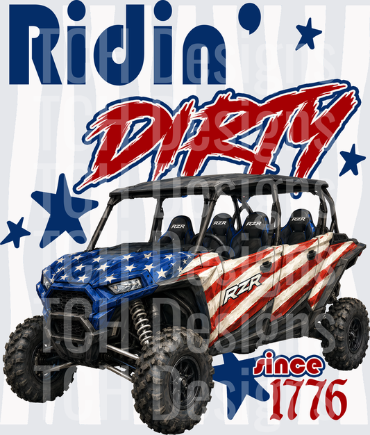 rzr ridin dirty 4door