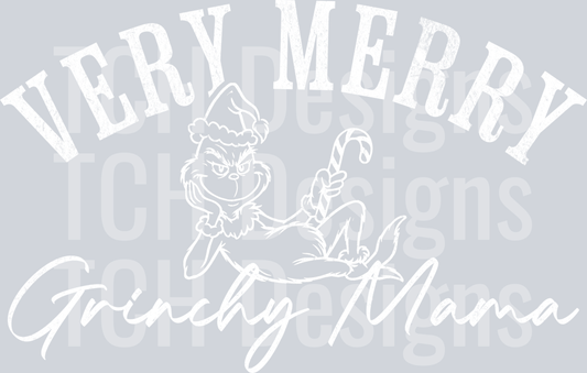 very merry grinchy mama
