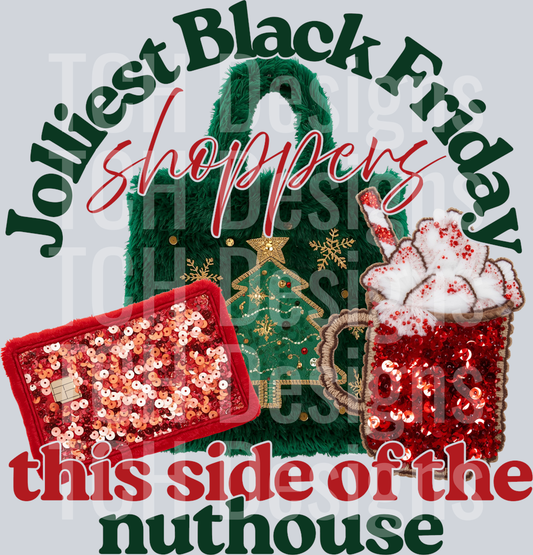 JOLLIEST BLACK FRIDAY SHOPPERS