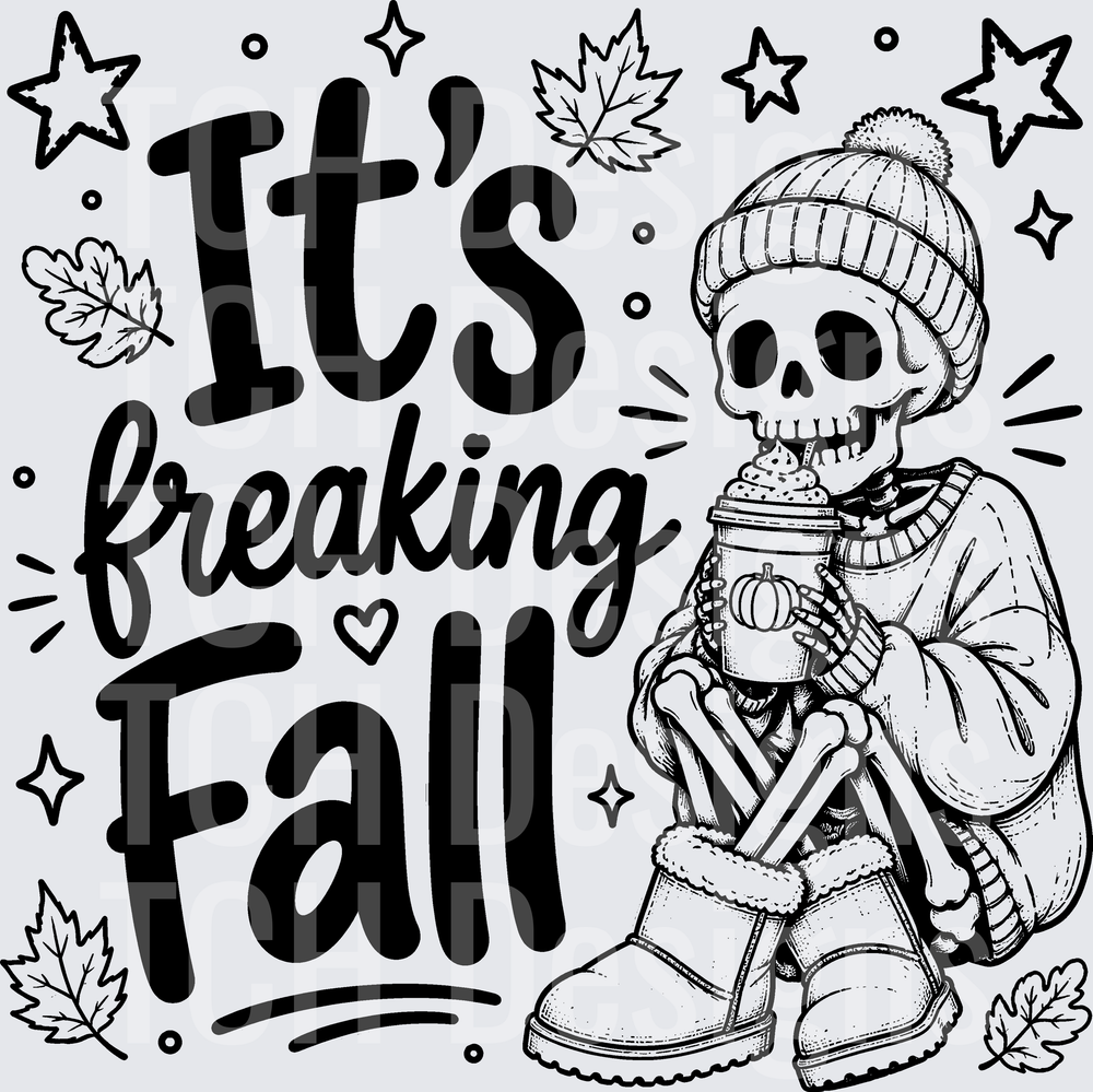 ITS FREAKING FALL SKELETON