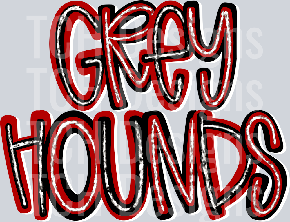 Greyhounds_Hand_Lettered_Silver_Glitzy