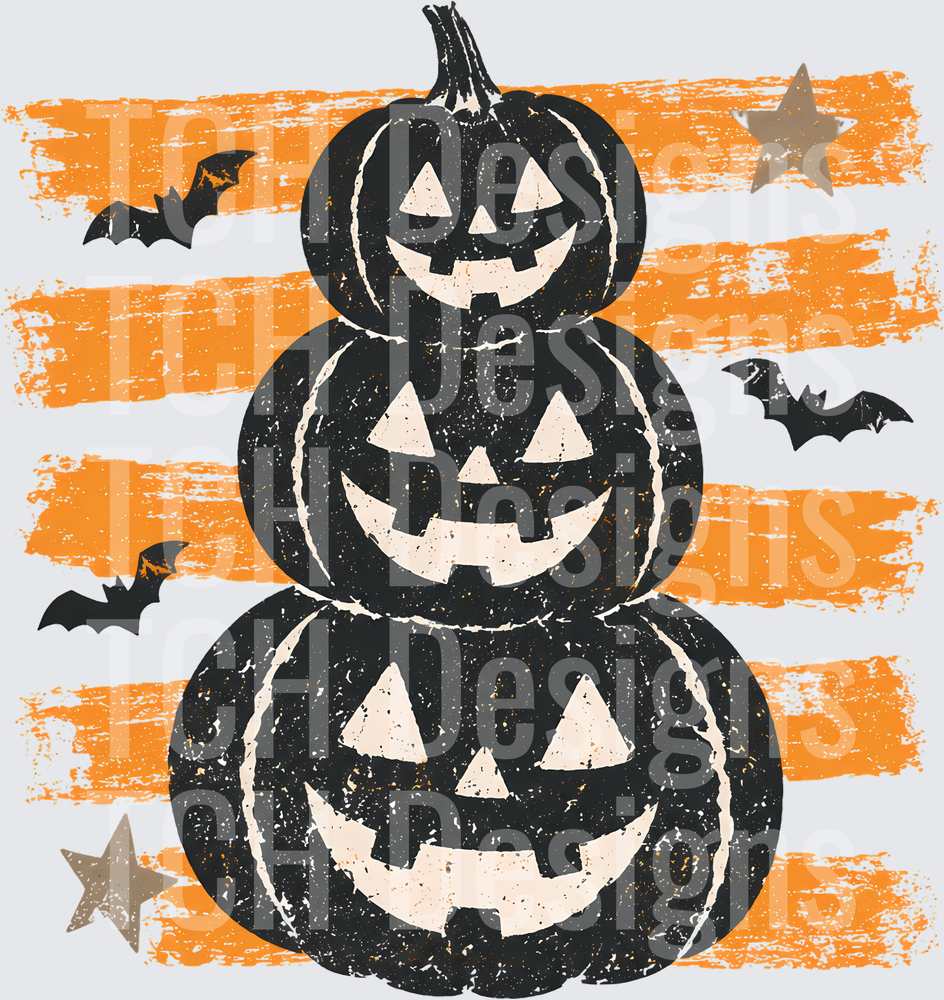 Striped Jack O Laterns