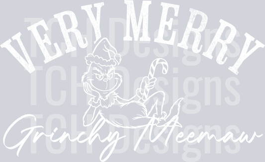 Very merry Grinchy Meemaw