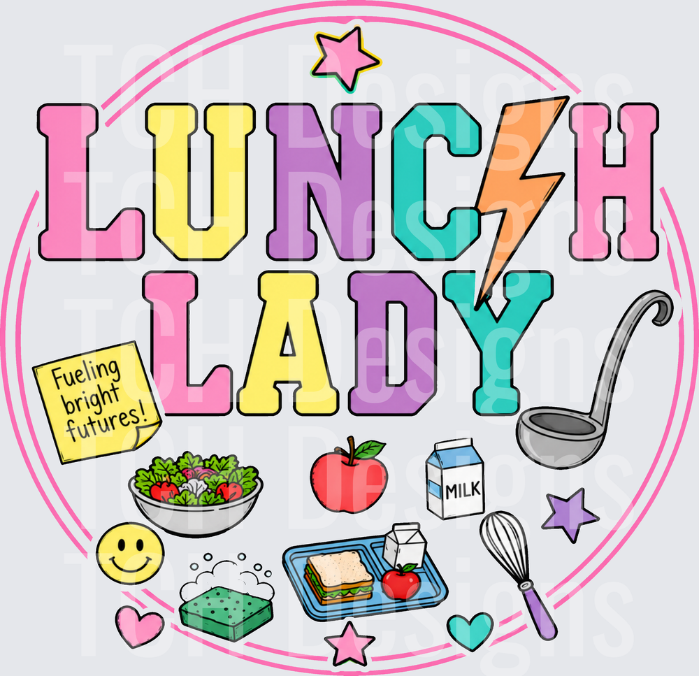 LUNCH LADY FRONT