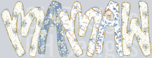 Mamaw_Vintage_Glitzy_Gold