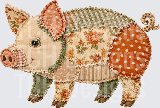 PIG STITCHED