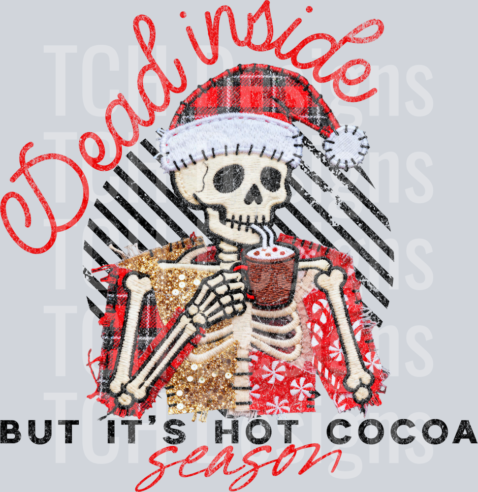 dead inside but its hot cocoa season hwds