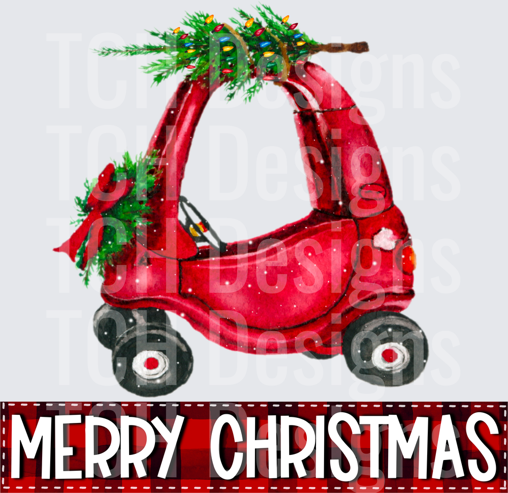 MERRY CHRISTMAS CAR