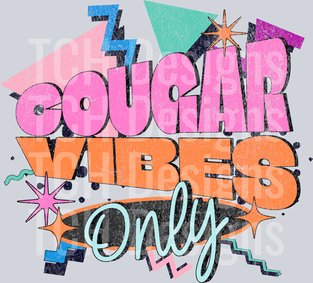 Retro - COUGAR vibes only